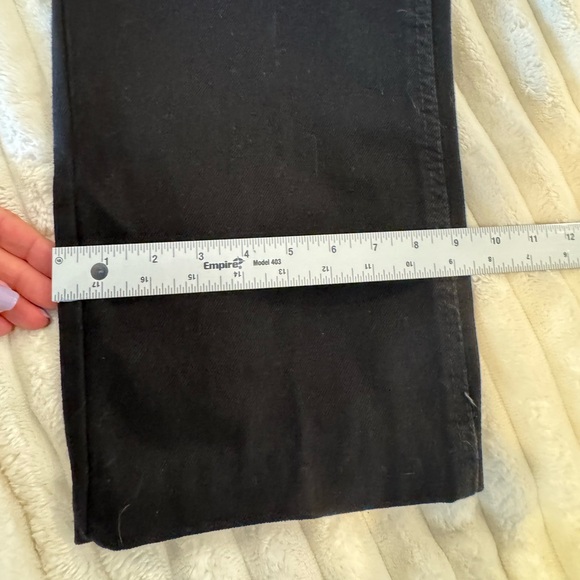 RUSTLER Wrangler 40x28 Black Heavyweight Denim Straight Reg Jeans NEW - Picture 8 of 8